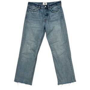 Zara Authentic Denim by TRF Straight Wide Leg Mom Jeans - Women’s Size 28‎